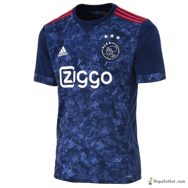 Camiseta Ajax Replica Segunda Ropa 2017/18 Azul